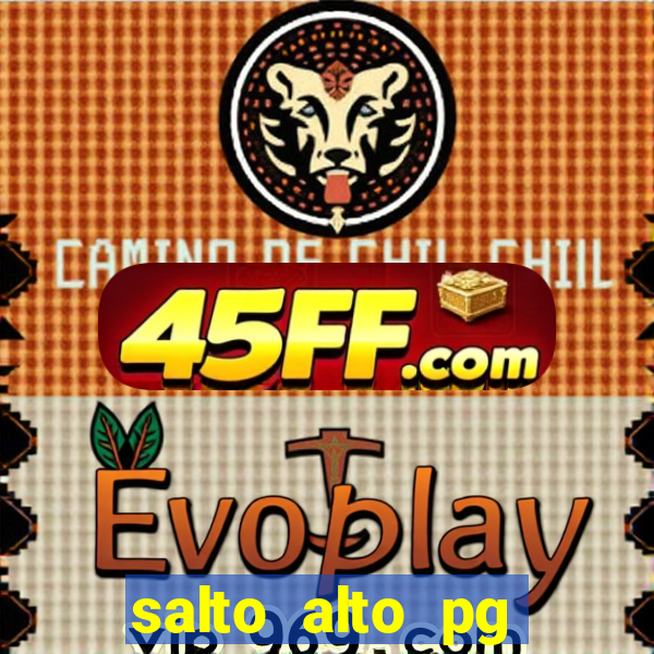 salto alto pg plataforma de jogos